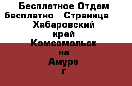 Бесплатное Отдам бесплатно - Страница 2 . Хабаровский край,Комсомольск-на-Амуре г.